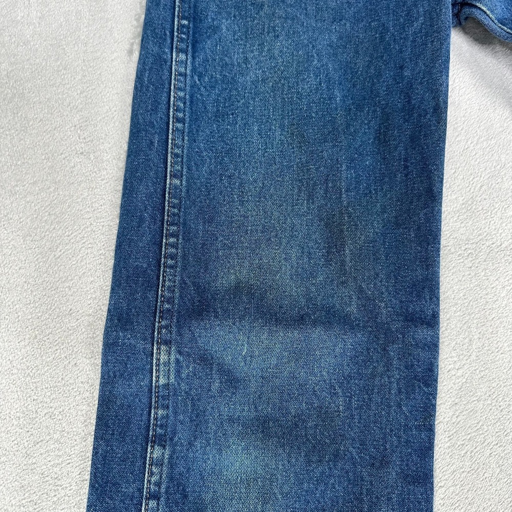 Wrangler Jeans Mens 30x34 Blue Denim 13MWZ Cowboy Western Rodeo Casual - Picture 11 of 16